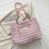 Bubble Textured Tote Bag - V.I.P Digital Presence
