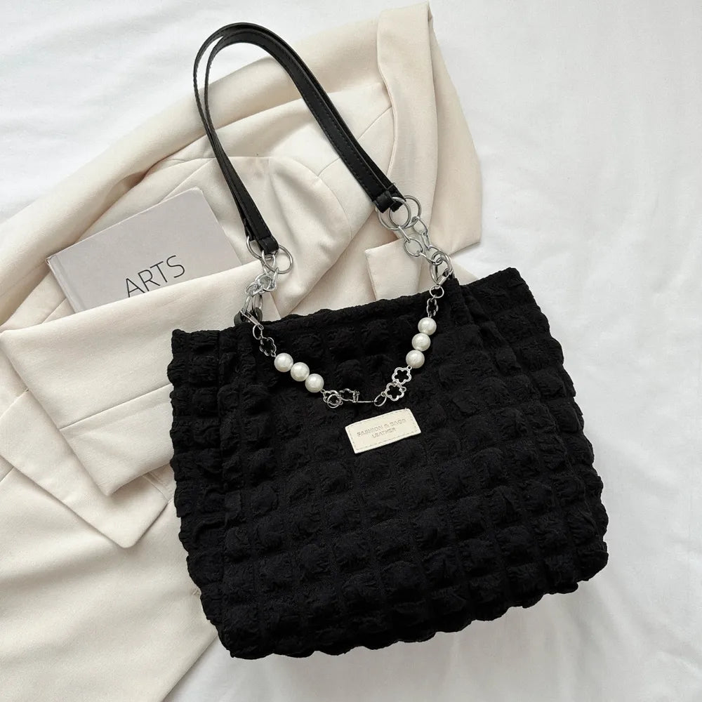 Bubble Textured Tote Bag - V.I.P Digital Presence