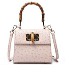 Buckle bag ostrich pattern single shoulder diagonal cross women's bag - V.I.P Digital Presence