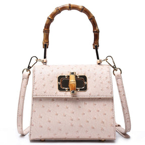 Buckle bag ostrich pattern single shoulder diagonal cross women's bag - V.I.P Digital Presence