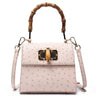 Buckle bag ostrich pattern single shoulder diagonal cross women's bag - V.I.P Digital Presence