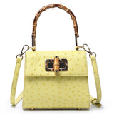 Buckle bag ostrich pattern single shoulder diagonal cross women's bag - V.I.P Digital Presence