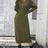 Button knit sweater dress fashionable temperament commuting women's sweater women - V.I.P Digital Presence