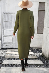 Button knit sweater dress fashionable temperament commuting women's sweater women - V.I.P Digital Presence