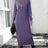 Button knit sweater dress fashionable temperament commuting women's sweater women - V.I.P Digital Presence