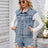 Button Up Cap Sleeve Denim Jacket - V.I.P Digital Presence