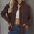 Button Up Long Sleeve Cardigan - V.I.P Digital Presence