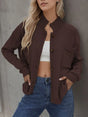 Button Up Long Sleeve Cardigan - V.I.P Digital Presence
