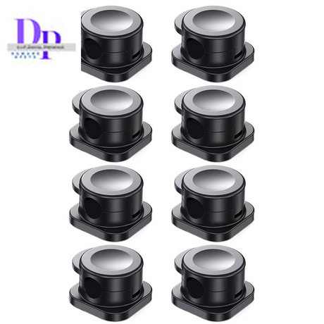 Magnetic Cable Clip Cable Management Cord Organizer Adhesive Cord Clip Cable Organizer Cord Holder for Computer Audio & Video