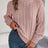 Cable-Knit Turtleneck Dropped Shoulder Sweater - V.I.P Digital Presence