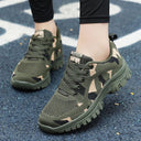 Camouflage Lace Up Mesh Breathable Athletic - V.I.P Digital Presence