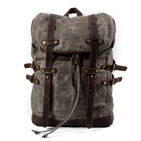 Canvas Men Bag Casual Shoulder Backpack Men Waterproof Outdoor Travel Bag Student Schoolbag - V.I.P Digital Presence