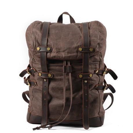 Canvas Men Bag Casual Shoulder Backpack Men Waterproof Outdoor Travel Bag Student Schoolbag - V.I.P Digital Presence