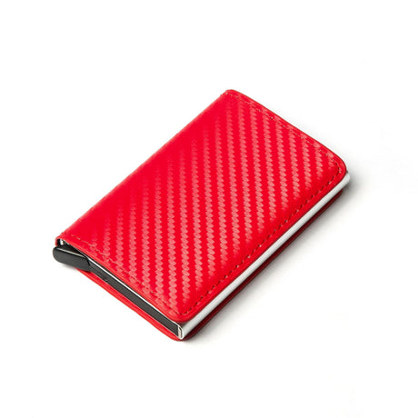 Carbon Fiber Anti-Magnetic Card Case Aluminum Alloy Card Box RFID Anti-Magnetic Wallet Card Holder - V.I.P Digital Presence