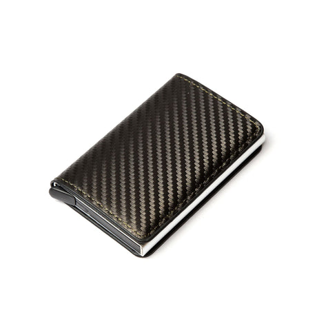 Carbon Fiber Anti-Magnetic Card Case Aluminum Alloy Card Box RFID Anti-Magnetic Wallet Card Holder - V.I.P Digital Presence