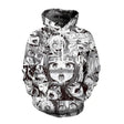 Cartoon 3D digital printing adult hooded sweatshirt - V.I.P Digital Presence