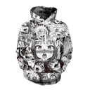 Cartoon 3D digital printing adult hooded sweatshirt - V.I.P Digital Presence