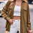 Casual and fashionable double pocket loose long sleeved solid color shirt - V.I.P Digital Presence