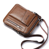 Casual Men Shoulder Bag Vintage Crossbody Bags High Quality Male Bag PU Leather Handbag Capacity Men Messenger Bags Tote Bag - V.I.P Digital Presence