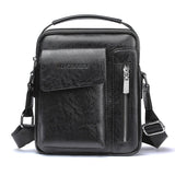 Casual Men Shoulder Bag Vintage Crossbody Bags High Quality Male Bag PU Leather Handbag Capacity Men Messenger Bags Tote Bag - V.I.P Digital Presence