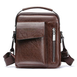Casual Men Shoulder Bag Vintage Crossbody Bags High Quality Male Bag PU Leather Handbag Capacity Men Messenger Bags Tote Bag - V.I.P Digital Presence