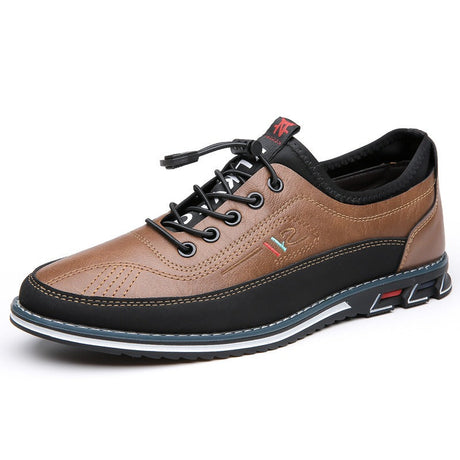 Casual oversized men's shoes fashionable men's shoes embroidered one foot flat heel - V.I.P Digital Presence