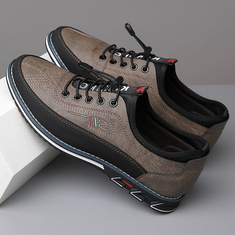 Casual oversized men's shoes fashionable men's shoes embroidered one foot flat heel - V.I.P Digital Presence