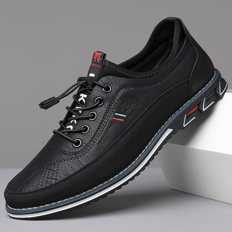 Casual oversized men's shoes fashionable men's shoes embroidered one foot flat heel - V.I.P Digital Presence
