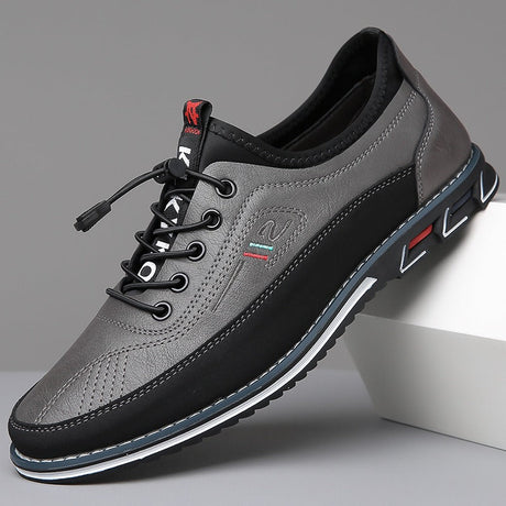 Casual oversized men's shoes fashionable men's shoes embroidered one foot flat heel - V.I.P Digital Presence