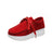Casual sports single shoe round toe lace up flat bottom comfortable mesh women's shoes - V.I.P Digital Presence