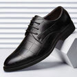 Checkered suit men's business leather shoes formal men's shoes versatile checkered casual wedding shoes - V.I.P Digital Presence