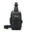 Chest bag men's backpack USB charging backpack single shoulder chest bag commuting backpack waterproof - V.I.P Digital Presence