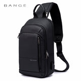 Chest Bag Men's Business Charging Messenger Bag Trendy Messenger Bag Waterproof Oxford Cloth Backpack - V.I.P Digital Presence