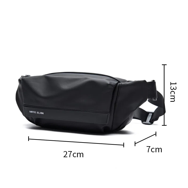 Chest bag men's small shoulder bag multifunctional trendy crossbody bag commuter mailman shoulder bag waist bag backpack - V.I.P Digital Presence