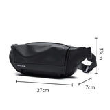 Chest bag men's small shoulder bag multifunctional trendy crossbody bag commuter mailman shoulder bag waist bag backpack - V.I.P Digital Presence