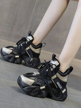 Chunky Platform Lace Up Sneakers - V.I.P Digital Presence