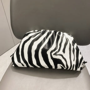 Cloud Bag Zebra Pattern Single Shoulder Crossbody Bag Small Bag Handheld Banquet Bag - V.I.P Digital Presence