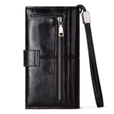 Clutch Bag RFID Anti-Magnetic Anti-Theft Brush Ladies Long Wallet Mobile Phone Bag Leather Wallet Coin Pocket - V.I.P Digital Presence