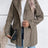 Collar woolen plaid coat with slim fit temperament - V.I.P Digital Presence