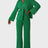 Collared Neck Long Sleeve Top and Pants Lounge Set - V.I.P Digital Presence