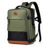 Color Block Multi-Pockets Backpack Bag - V.I.P Digital Presence