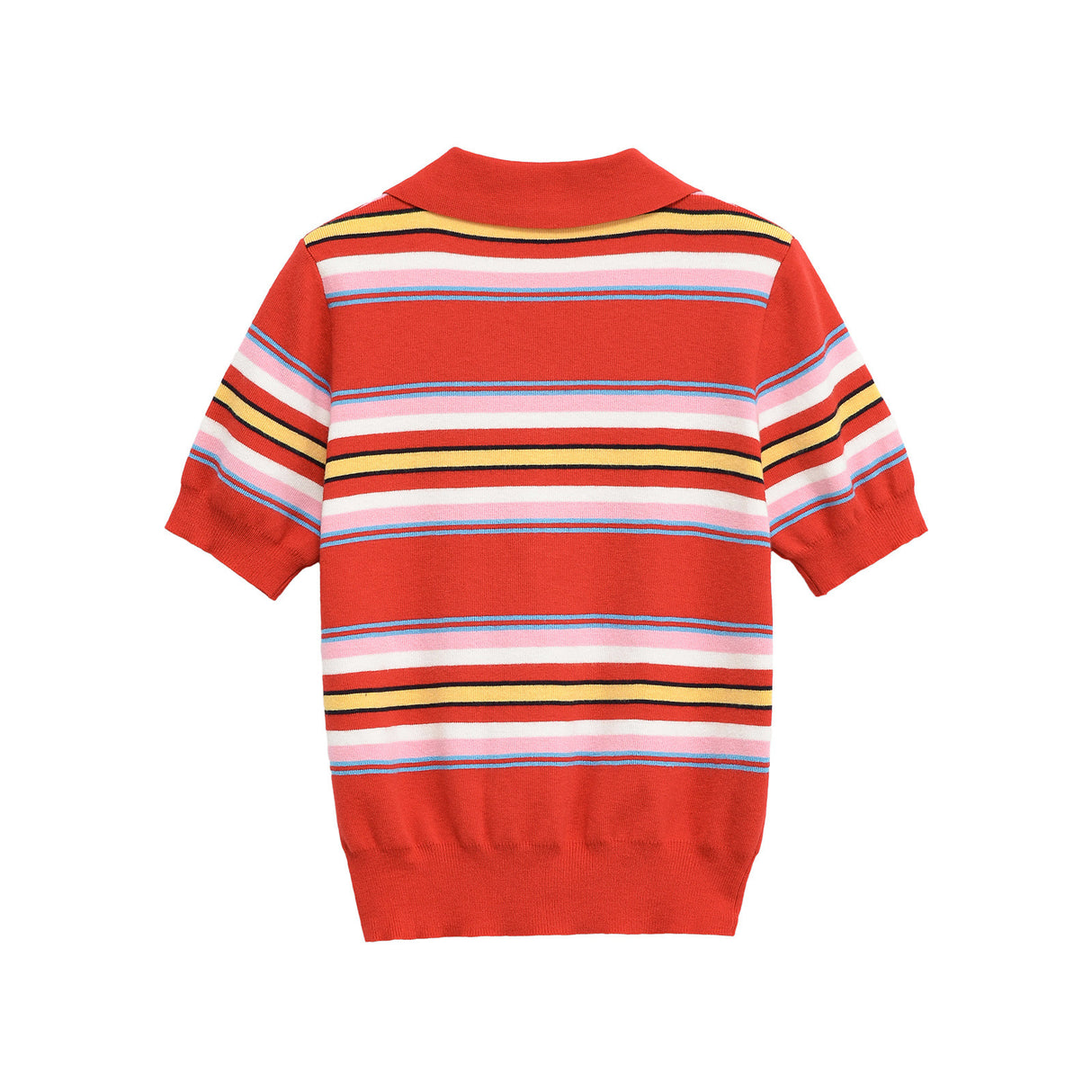 Color blocking striped knit sweater+skirt set for women - V.I.P Digital Presence