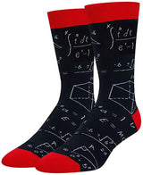 Colorful Mathematical Formula Problem Solving Printed Men's Socks Cotton Socks - V.I.P Digital Presence