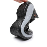 Comfortable flat heeled women's shoes with laser cut holes in the cowhide toe layer sandals with soft low and oversized shoes - V.I.P Digital Presence