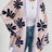 Contrast Dropped Shoulder Long Sleeve Cardigan - V.I.P Digital Presence