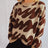 Contrast Round Neck Long Sleeve Sweater - V.I.P Digital Presence