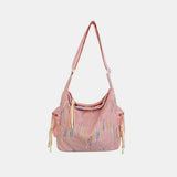 Contrast Texture Shoulder Bag - V.I.P Digital Presence
