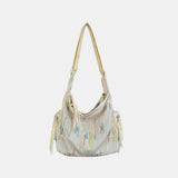 Contrast Texture Shoulder Bag - V.I.P Digital Presence