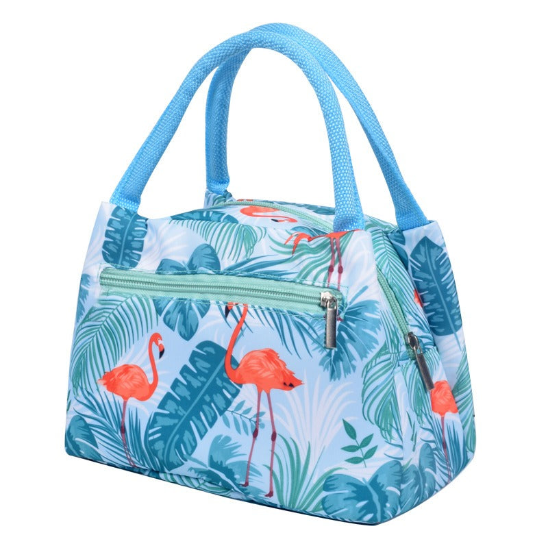 Creative Portable Thermal Insulation Bag Zipper Bento Bag Thickened Aluminum Foil Portable Oxford Cloth Lunch Box Bag - V.I.P Digital Presence