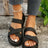 Crisscross PU Leather Flat Sandals - V.I.P Digital Presence